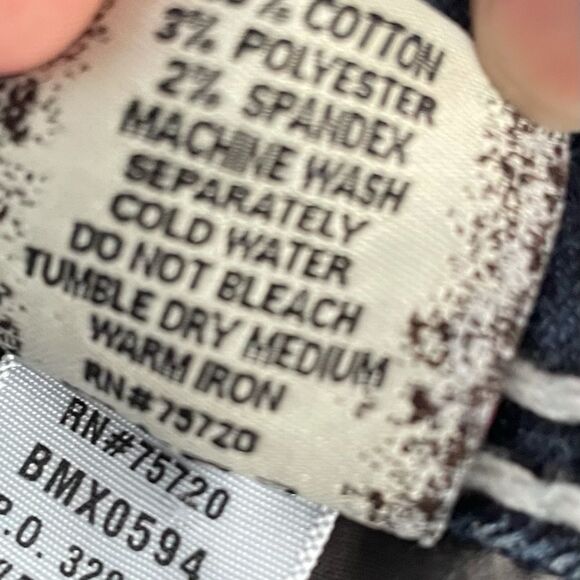 BKE Denim Culture Capris Jeans Medium Wash 26 - Picture 8 of 8